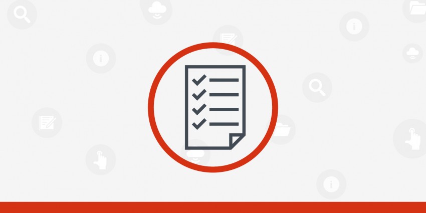 graphic of checklist